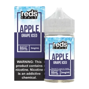 7 Daze Grape Iced by Reds Apple 60mL
