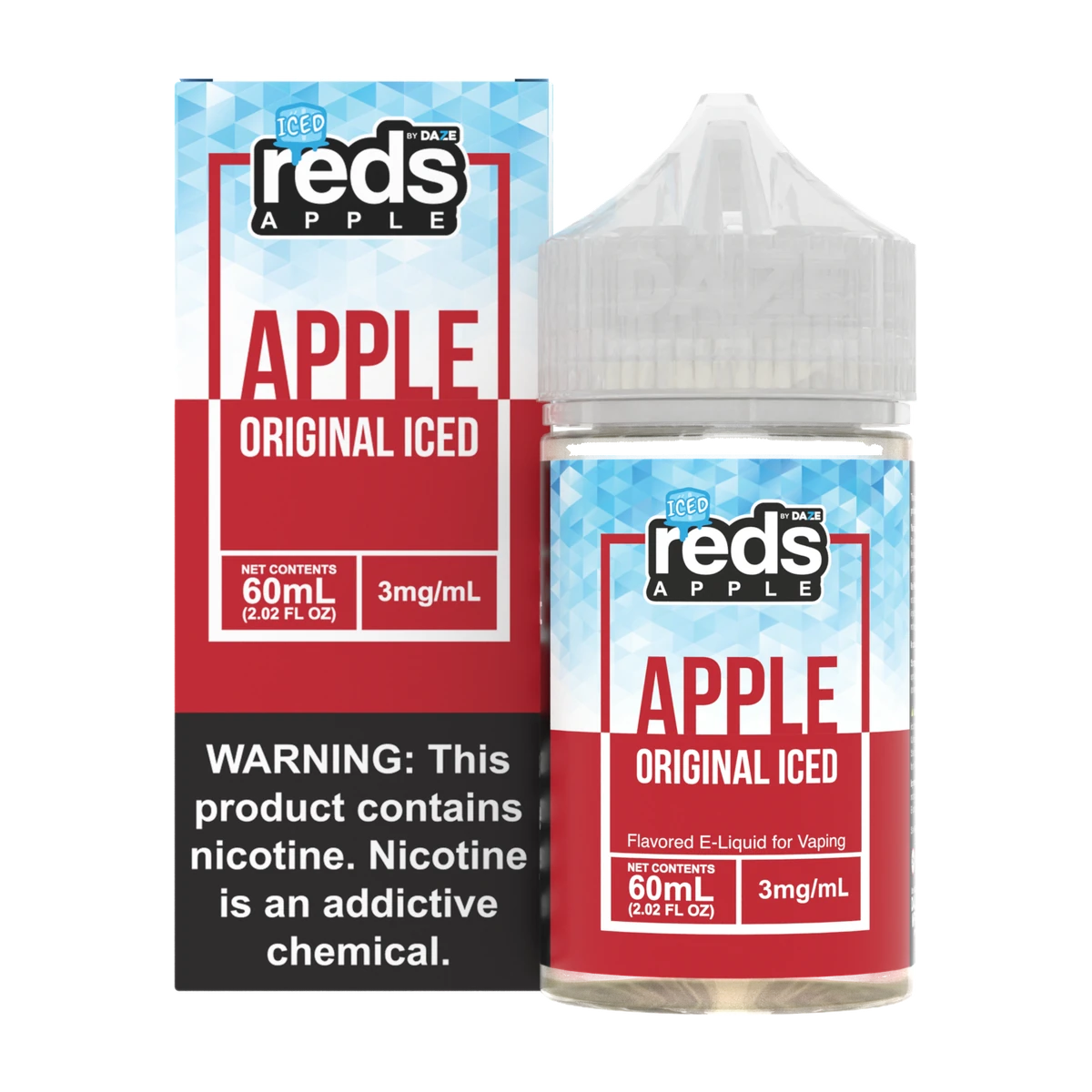 7 Daze – Reds Apple Iced 60mL