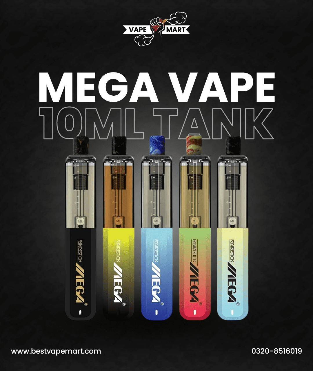 Mega Vape 10ml Tank