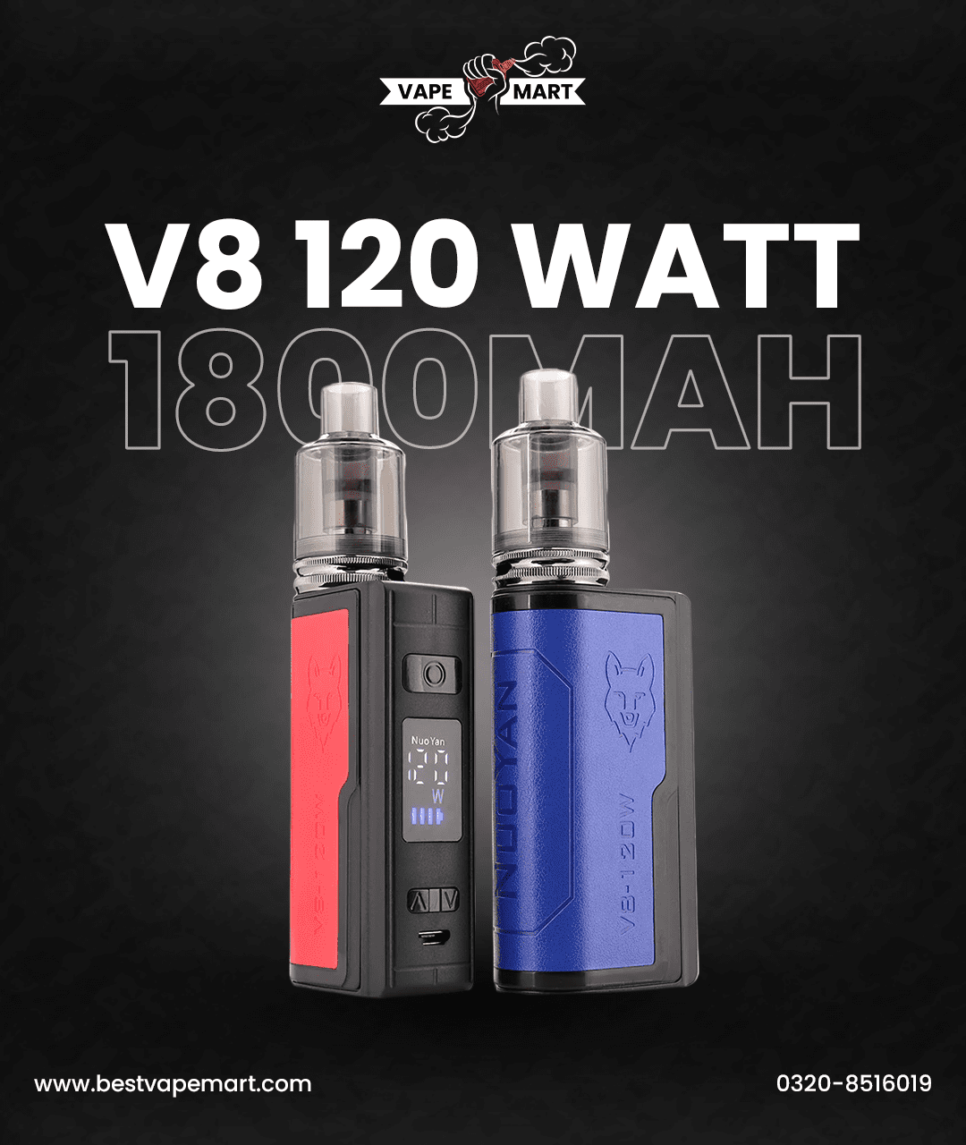 V8 120 Watt Vape
