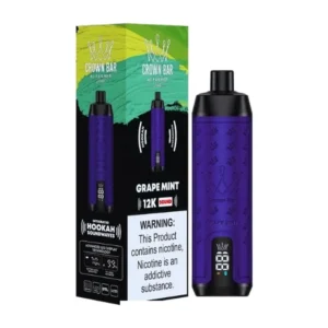 Crown Bar 12k Sound Grape Mint 50mg