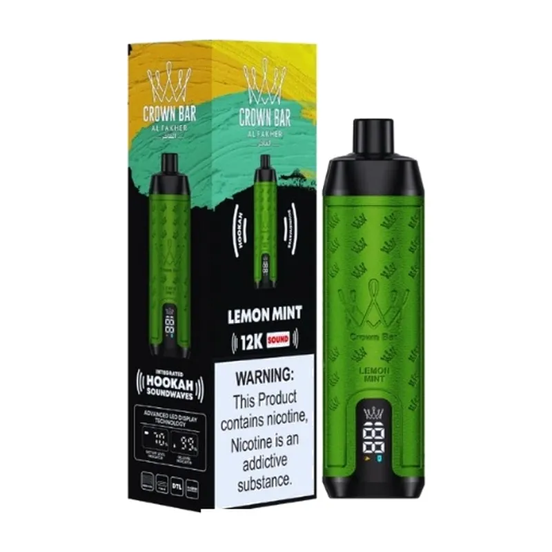 Crown Bar 12k Sound Lemon Mint 50mg