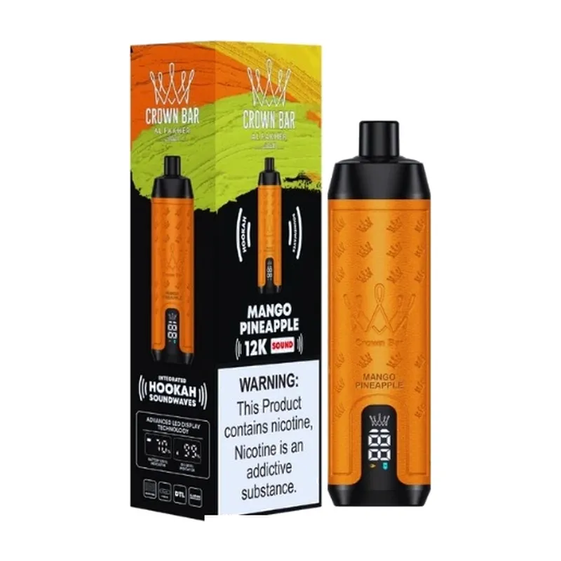 Crown Bar 12k Sound Mango Pineapple 50mg