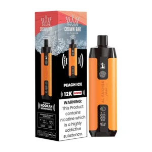 Crown Bar 12k Sound Peach Ice 50mg