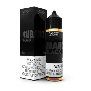 CUBANO BLACK VGOD E-LIQUID 60ML