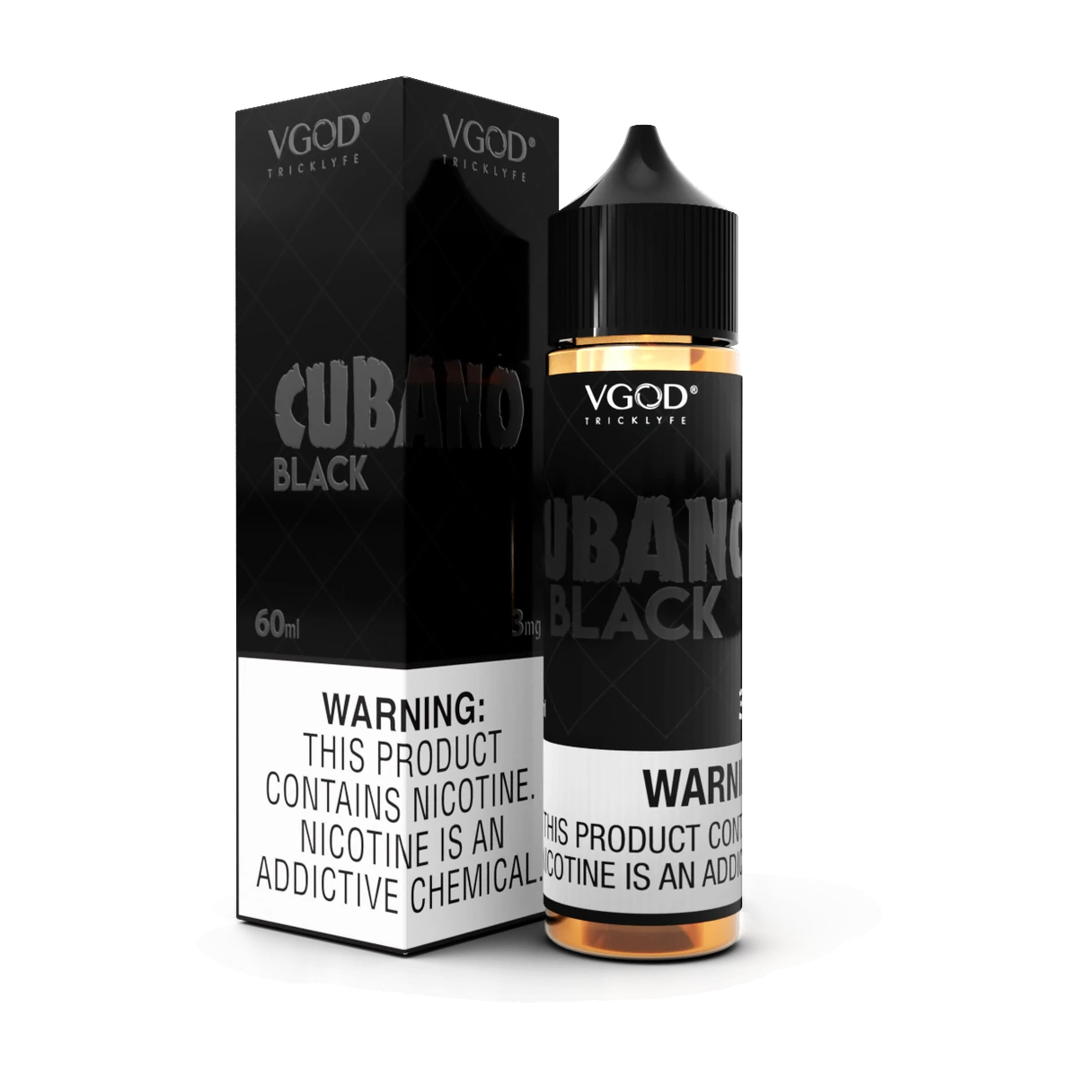 CUBANO BLACK VGOD E-LIQUID 60ML