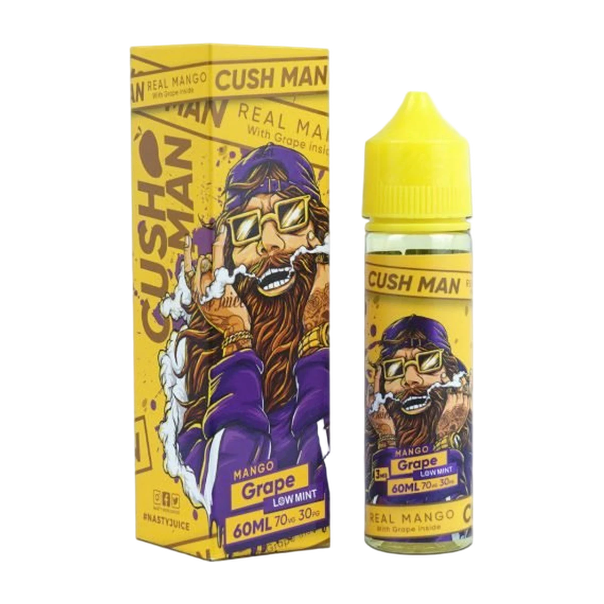 Cush Man Series – Mango Grape (3 , 6 mg)