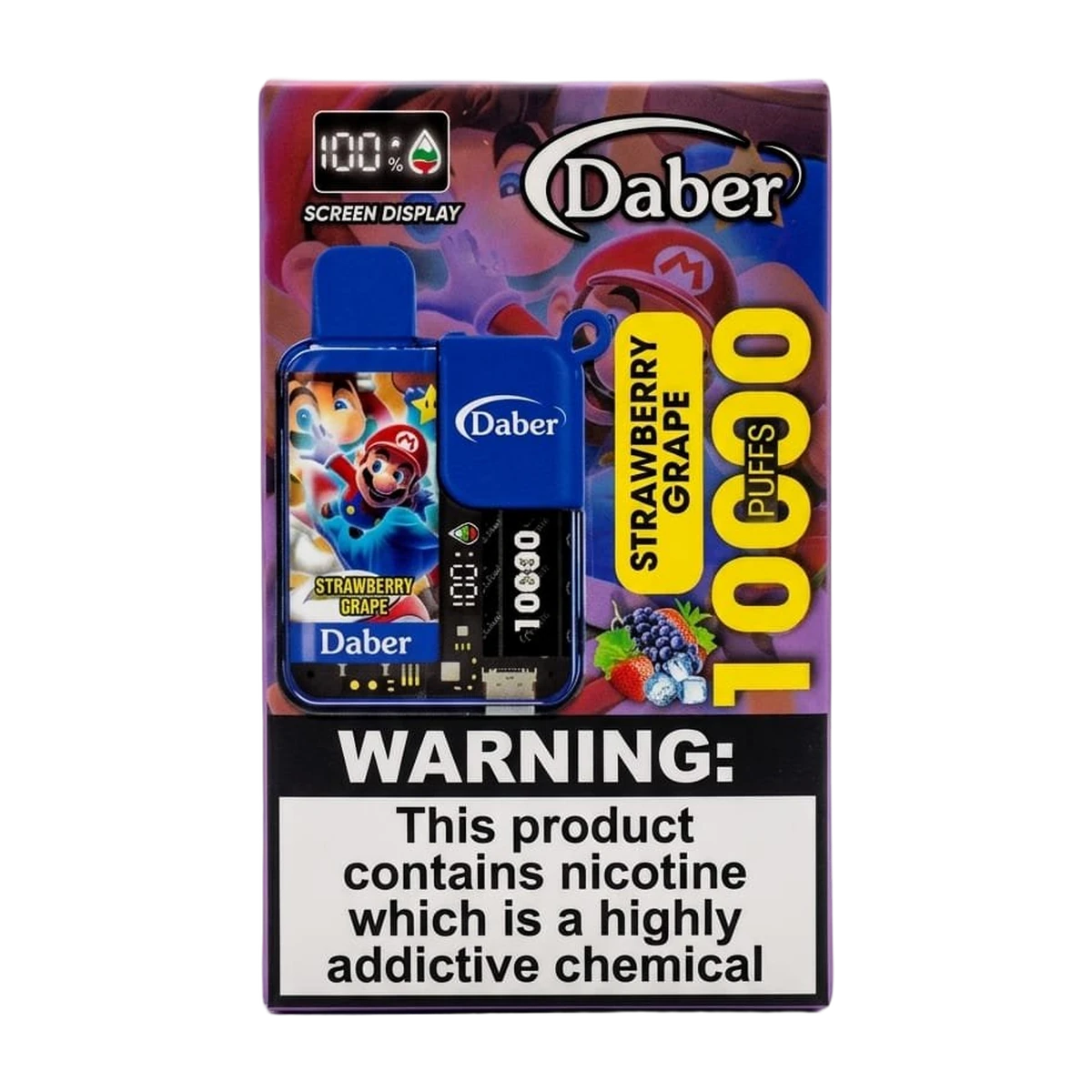 Daber Strawberry Grape 10000 Puffs