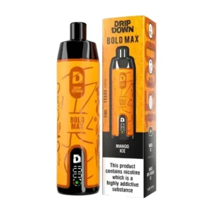 Drip Down Bold Max Mango Ice 15000 Puffs 3mg