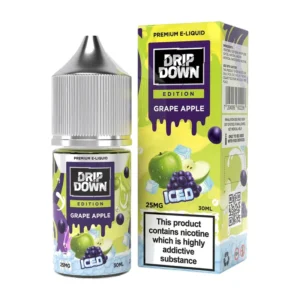 Drip Down Edition Grape Apple Ice 30ml nic salt bottle