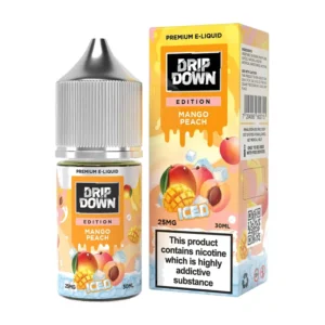 Drip Down Edition Mango Peach Ice 30ml nic salt bottle
