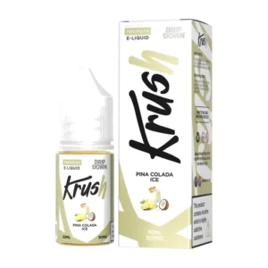 Drip Down Krush Pina Colada Ice 30ml nic salt bottle