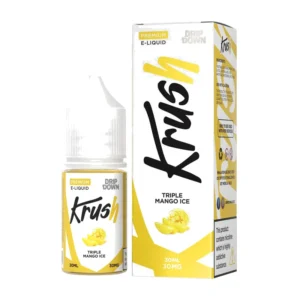 Drip Down Krush Triple Mango Ice 30ml nic salt bottle
