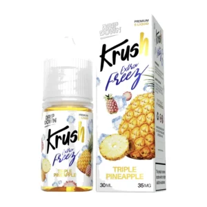 Drip Down Krush Triple Pineapple Extra Freeze 30ml nic salt bottle