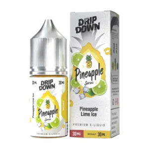 Drip Down Pineapple Series Pineapple Lime Ice 30ml nic salt bottle