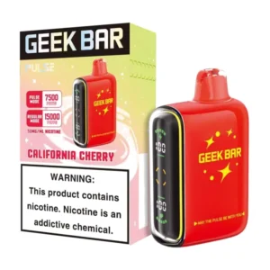 Geek Bar Pulse California Cherry 15000 Puffs 50mg