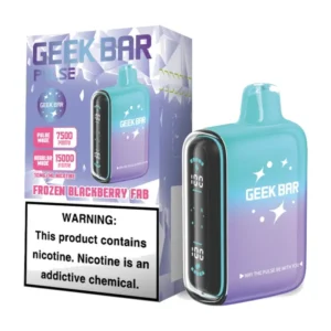 Geek Bar Pulse Frozen Blackberry Fab 15000 Puffs 50mg