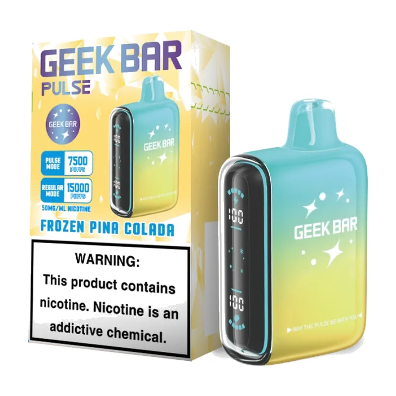 Geek Bar Pulse Frozen Pina Colada 15000 Puffs 50mg