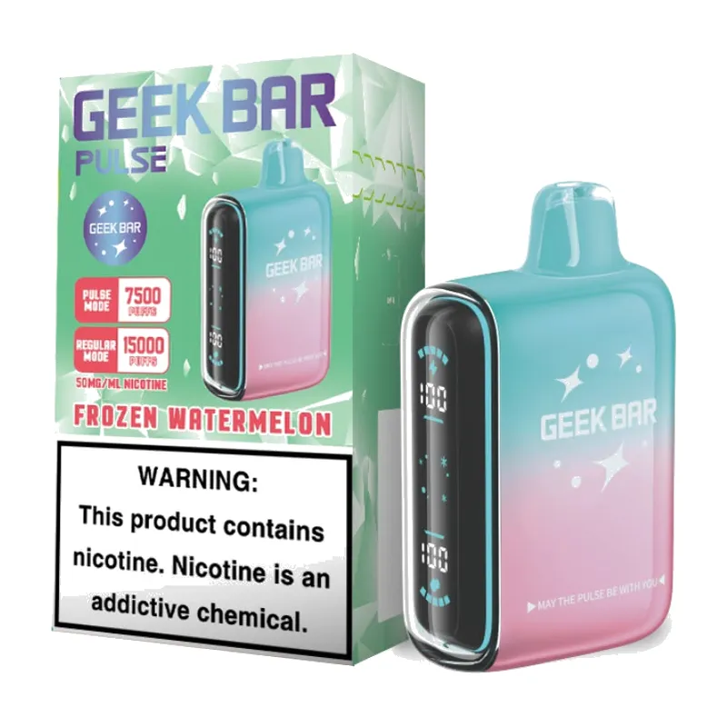 Geek Bar Pulse Frozen Watermelon 15000 Puffs 50mg