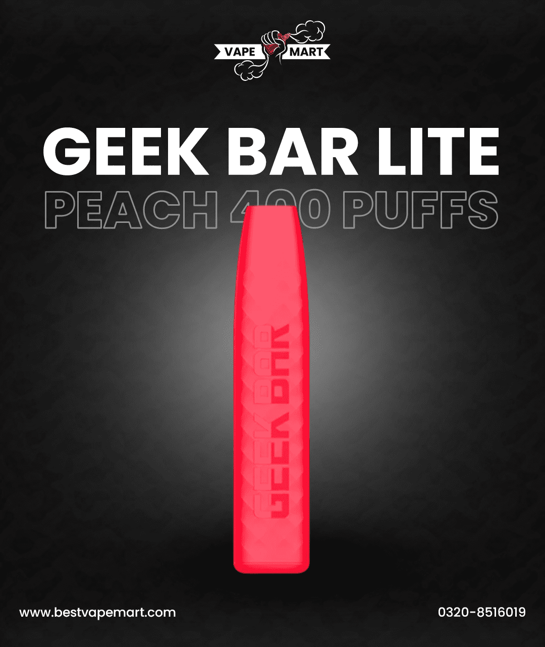 Geek Bar Lite Peach 400 Puffs