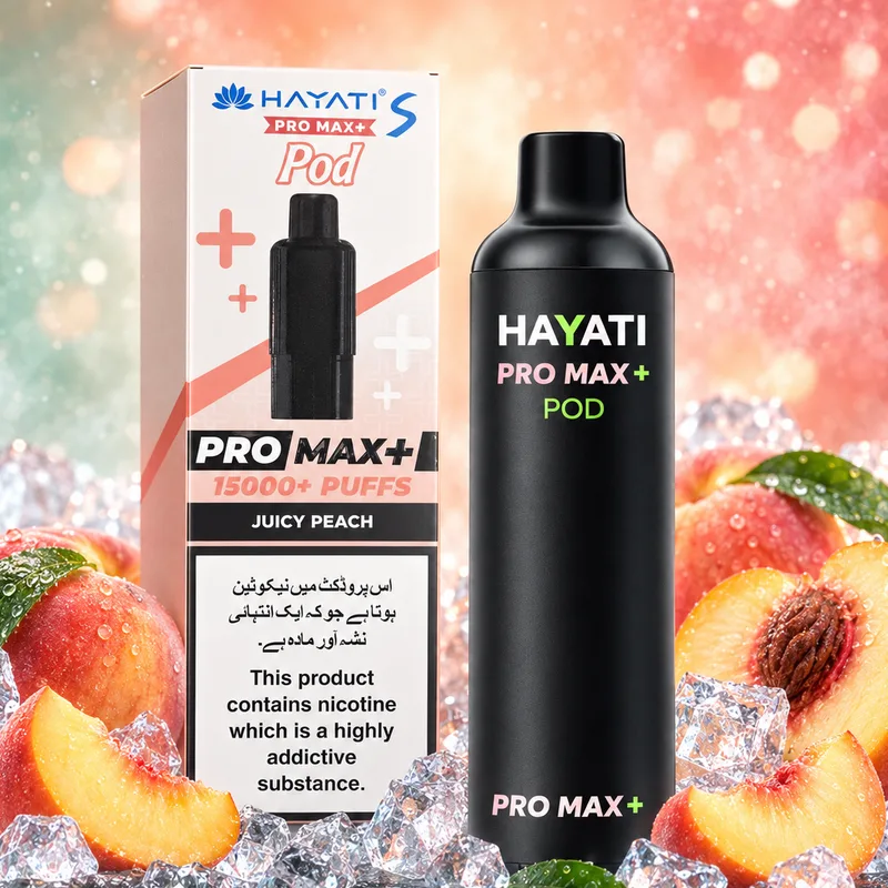 Hayati Pro Maxplus Pod Juicy Peach 20mg