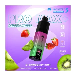 Hayati Pro Maxplus Strawberry Kiwi 15000 Puffs 20mg