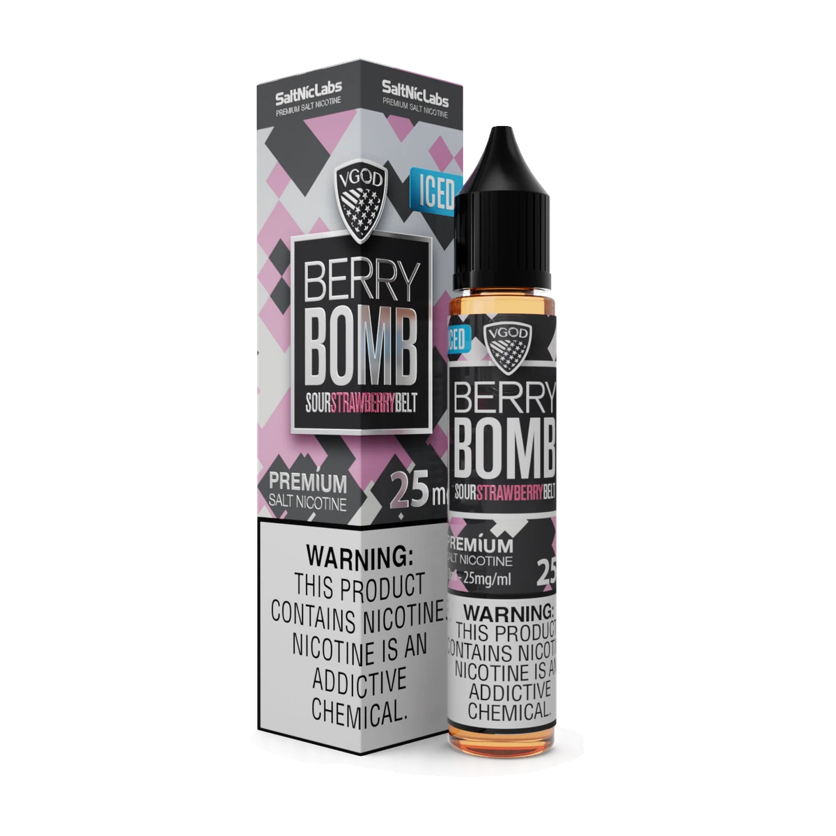 Iced Berry Bomb SaltNic VGOD 30ml