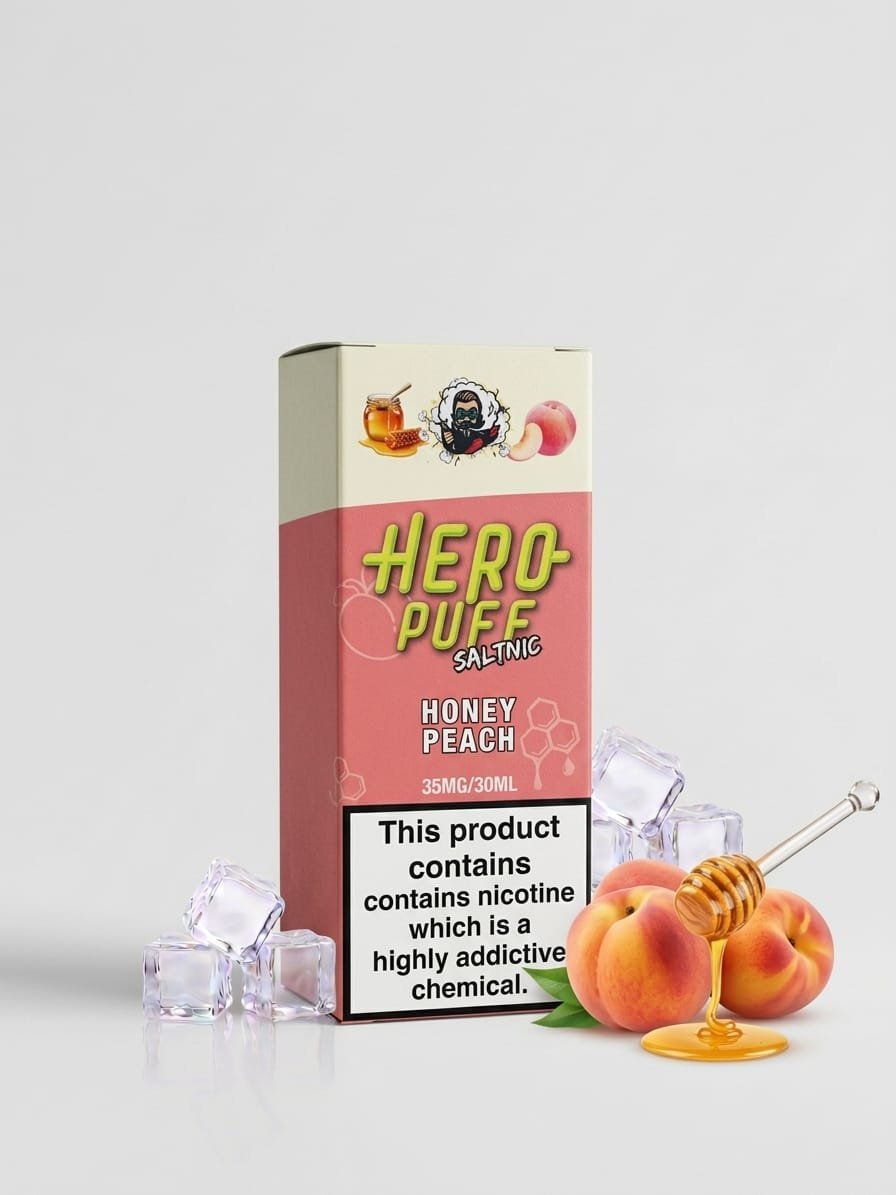 HeroPuff Honey Peach 30ML