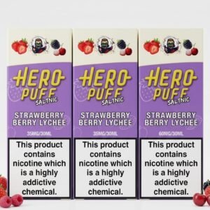 HeroPuff Strawberry Berry Lychee 30ML