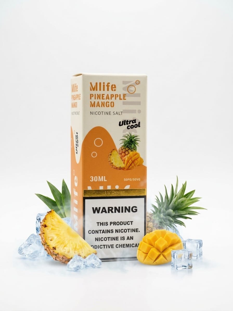 Mlife Ultra Cool Pineapple Mango 30ML
