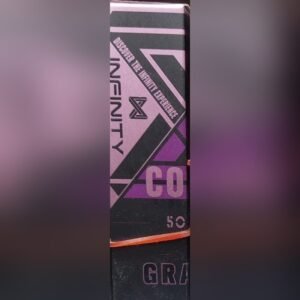 Infinity Grape 50mg Nic Salt E-Liquid pack