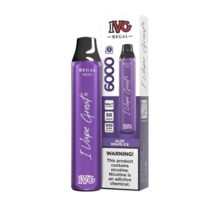 Ivg Regal 6000 Aloe Grape Ice 50mg