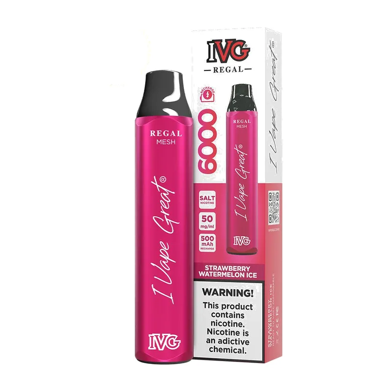 Ivg Regal 6000 Strawberry Watermelon Ice 50mg