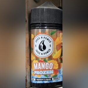 Juice N Power Mango Frozen 100ml 3mg E-Liquid pack