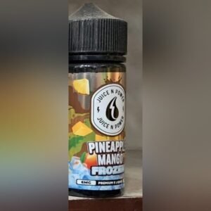 Juice N Power Pineapple Mango Frozen 100ml 6mg E-Liquid pack