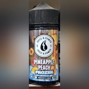 Juice N Power Pineapple Peach Frozen 100ml 3mg E-Liquid pack