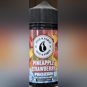 Juice N Power Pineapple Strawberry Frozen 100ml 3mg E-Liquid pack