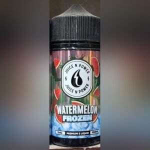 Juice N Power Watermelon Frozen 100ml 3mg E-Liquid pack