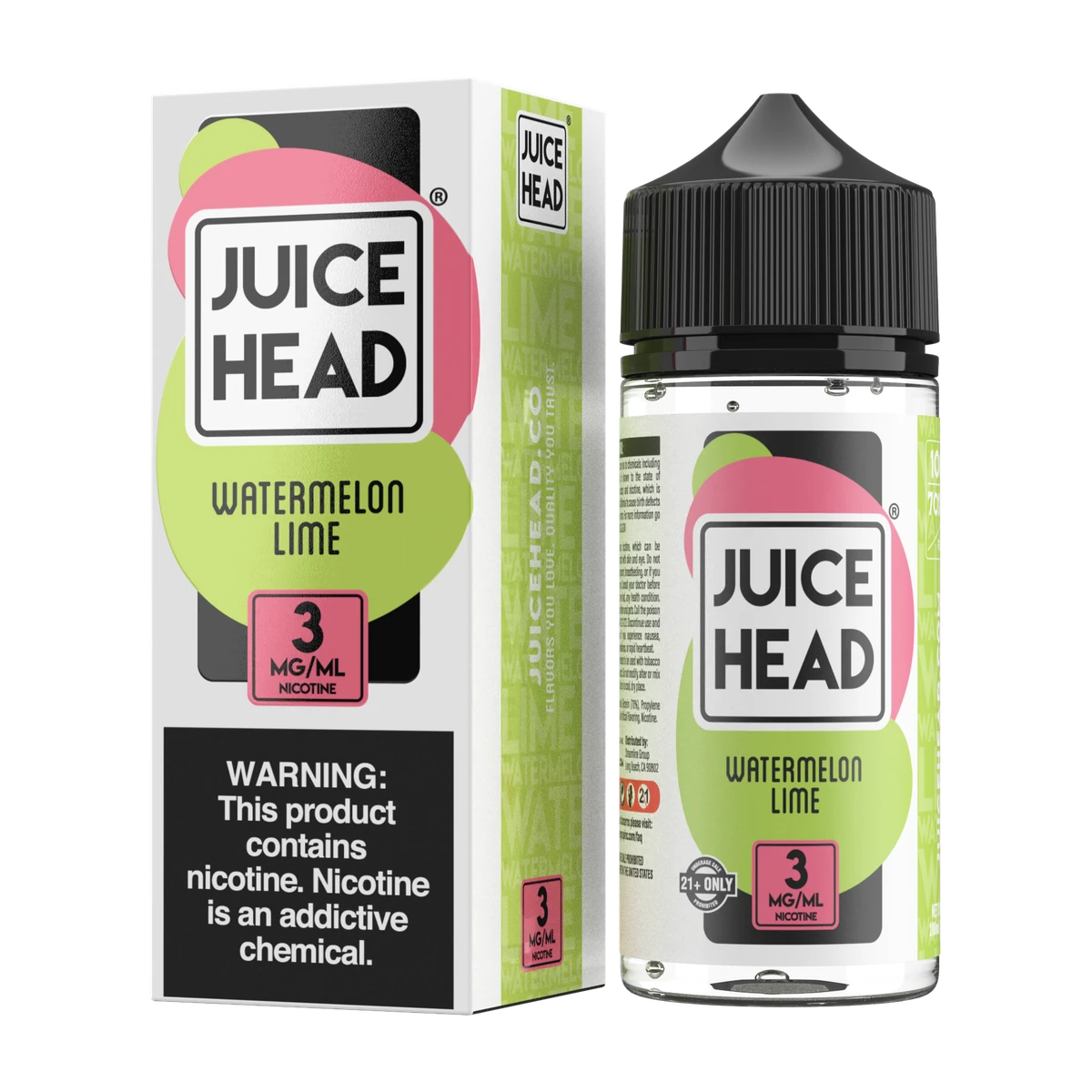 JUICE HEAD WATERMELON LIME 100ML