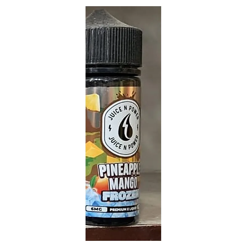 Juice N Power Pineapple Mango Frozen 100ml 6mg E-Liquid