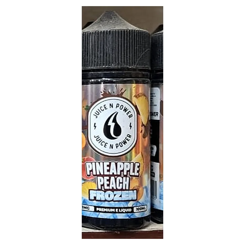 Juice N Power Pineapple Peach Frozen 100ml 6mg E-Liquid