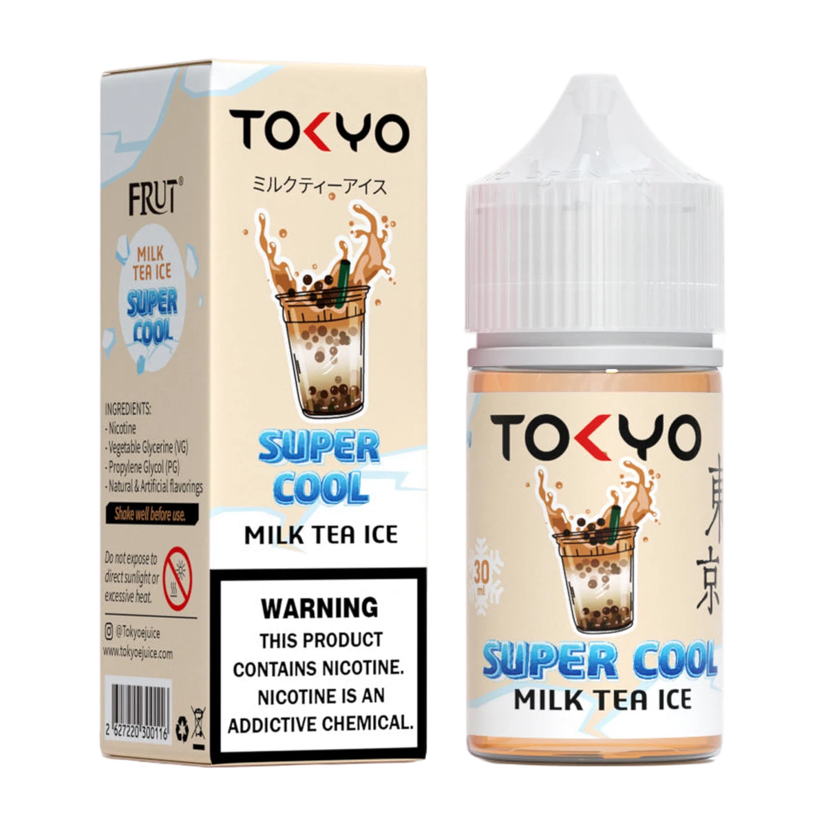 Milk Tea ice 30ml Tokyo Super Cool Series
