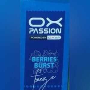 OX Passion Berries Burst Freeze 30ml 35mg Nic Salt pack