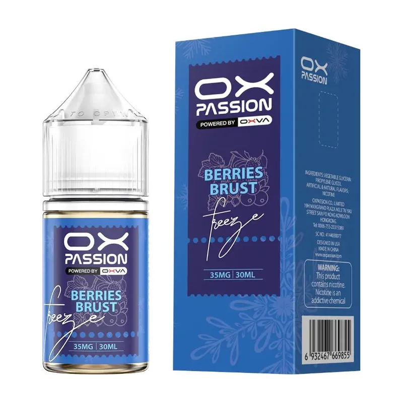 OX Passion Berries Burst Freeze 30ml 35mg Nic Salt