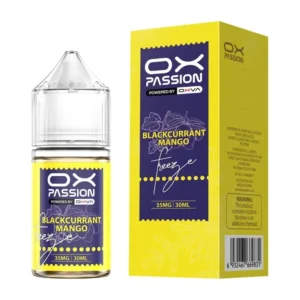 OX Passion Blackcurrant Mango Freeze 30ml 55mg Nic Salt