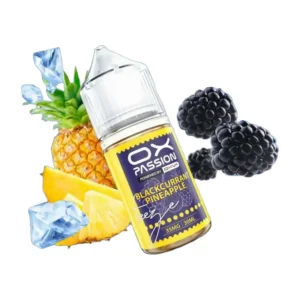 OX Passion Blackcurrant Pineapple Freeze 30ml 55mg Nic Salt
