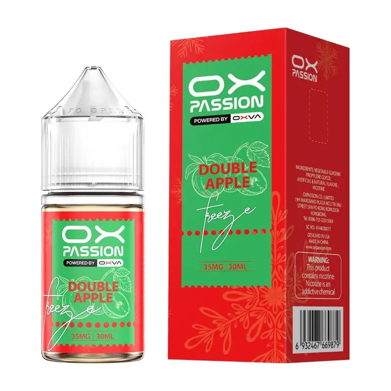 OX Passion Double Apple Freeze 30ml 55mg Nic Salt