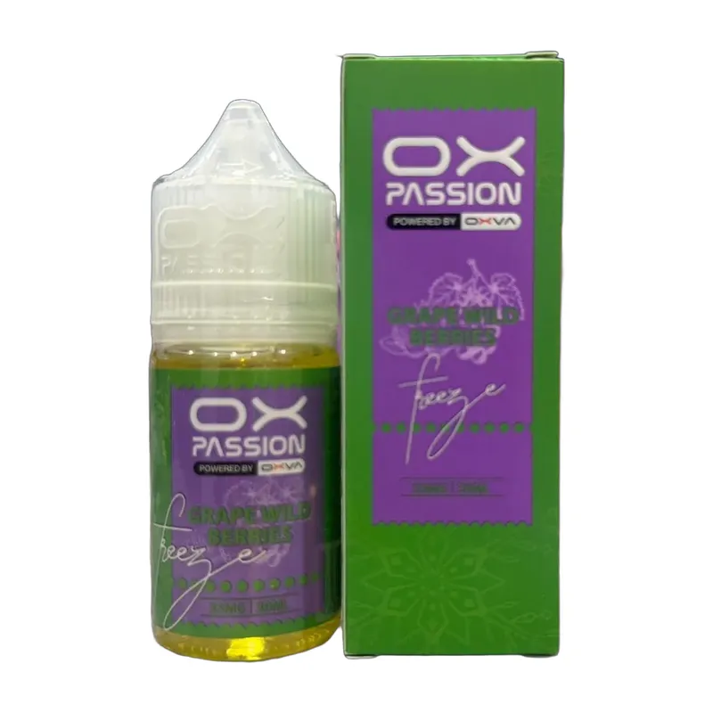 OX Passion Grape Wild Berries Freeze 30ml 55mg Nic Salt