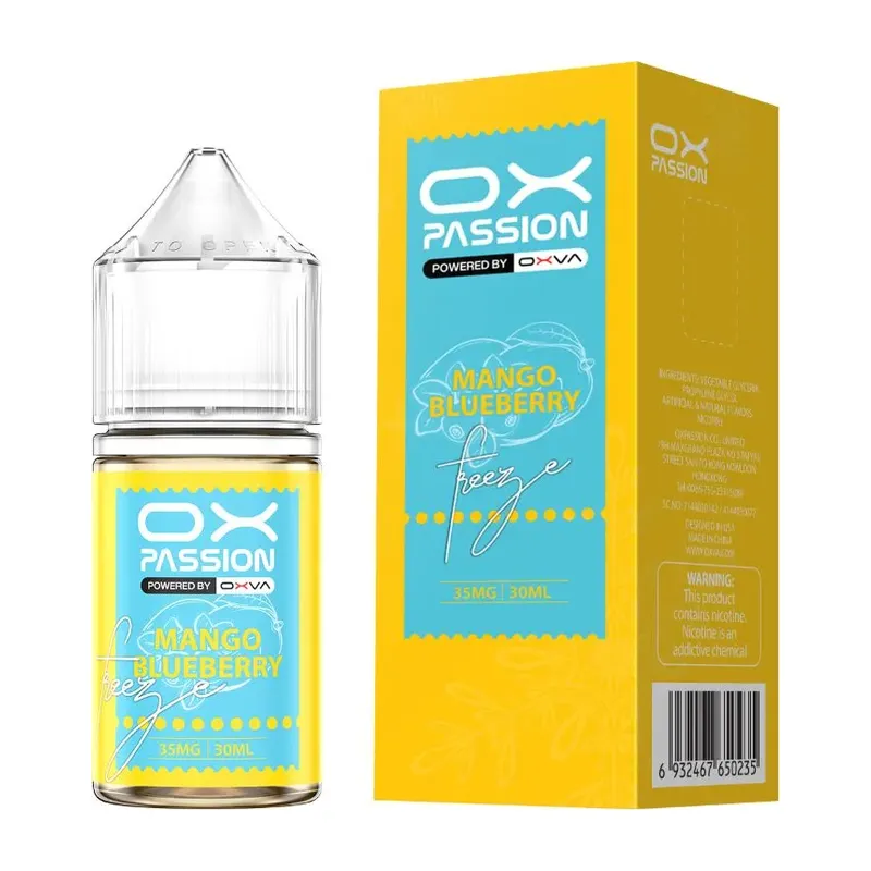 OX Passion Mango Blueberry Freeze 30ml 55mg Nic Salt