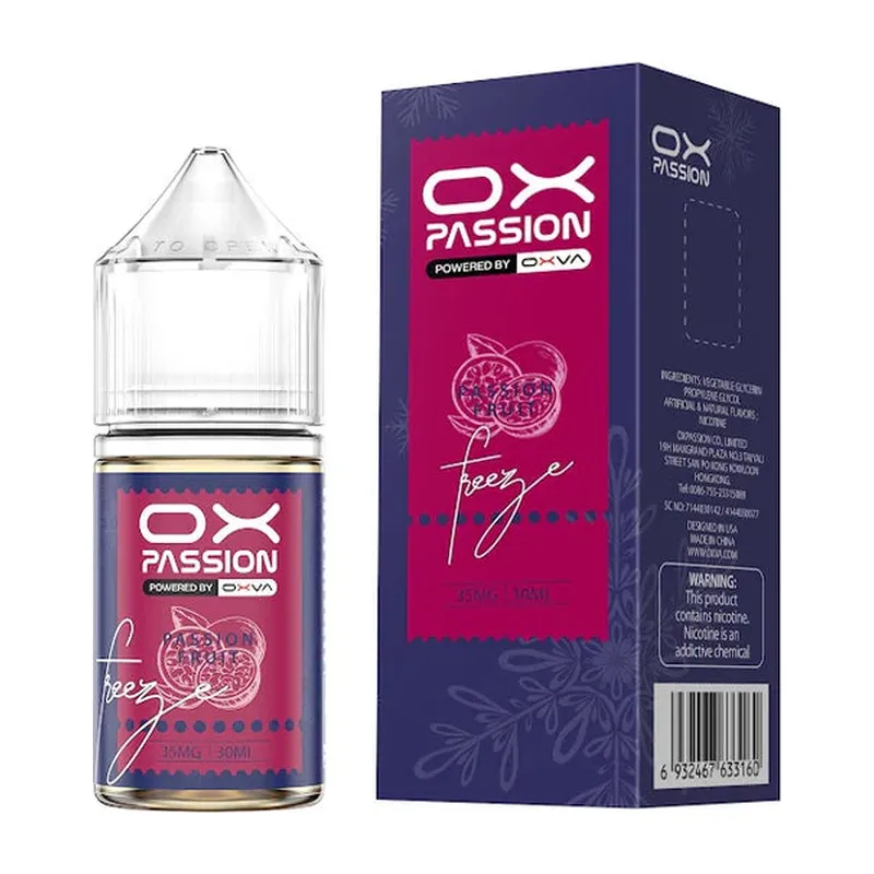 OX Passion Passion Fruit Freeze 30ml 35mg Nic Salt